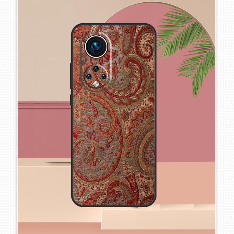 Paisley Pattern Case For Honor Magic 7 Lite 5 6 8 Pro Honor 400 200 X9c X9b X9a X8b X8a X8c 50 70 90 Cover