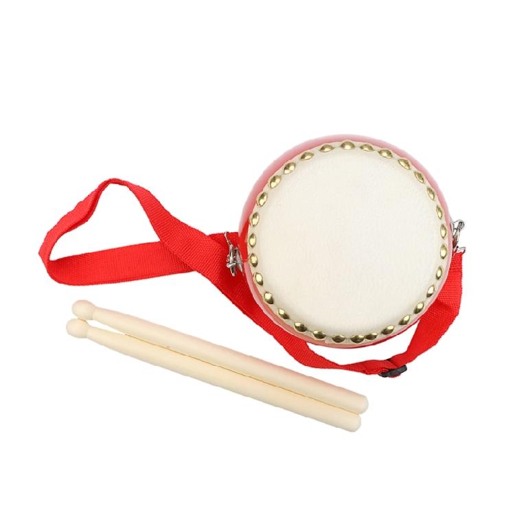 Tang Drum Traditional Chinese Drum Children Cowhides Drum Percussion Instrument