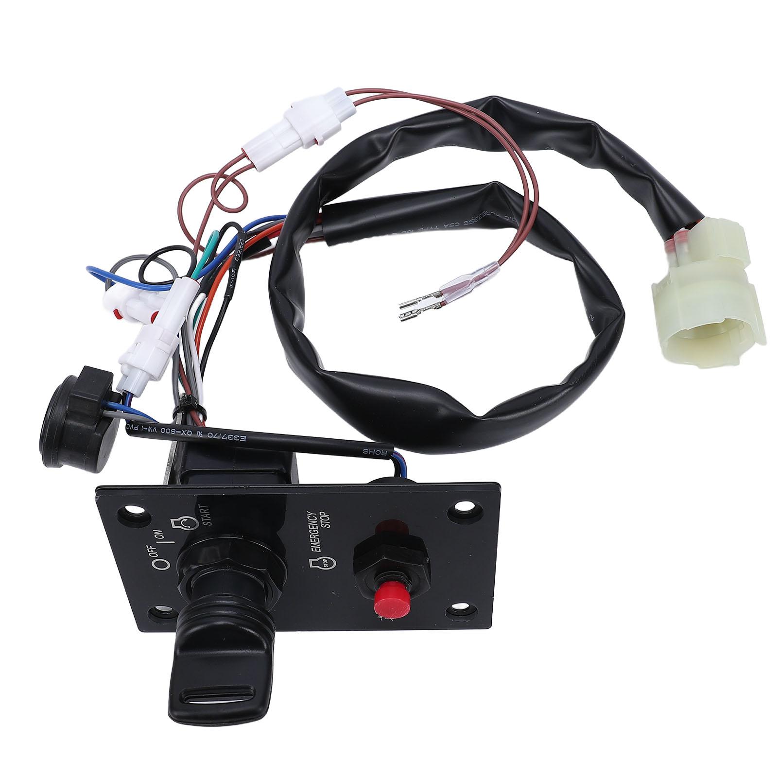 Single Engine Key Switch Panel 704 82570 08 00 Waterproofing Outboard Single Engine Key Switch Assembly for 2 and 4