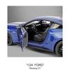 WELLY 1/24 Ford Mustang GT 2015 Alloy Car Model Diecast Toy Vehicle High Simitation Cars Toys for Children Kids Gifts