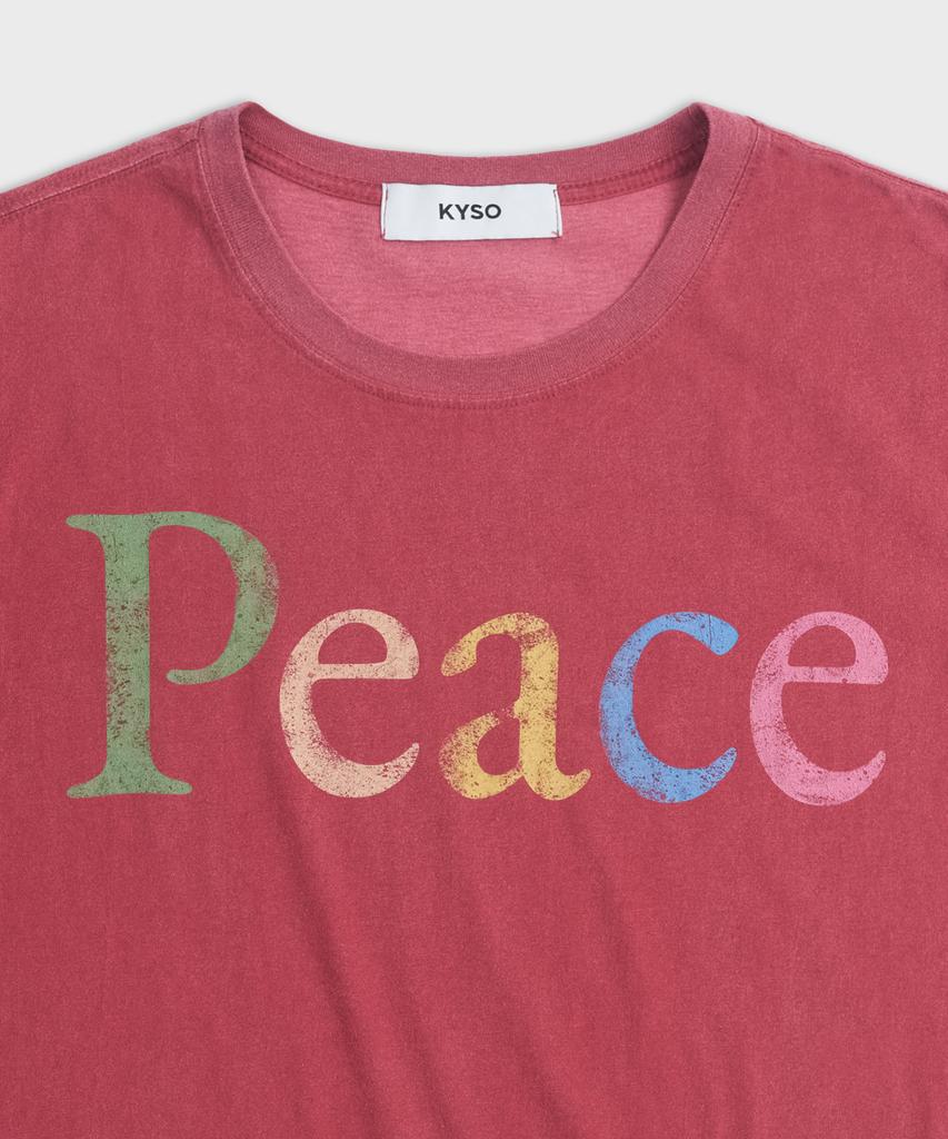 Kaiso Piece T-Shirt Vintage Red