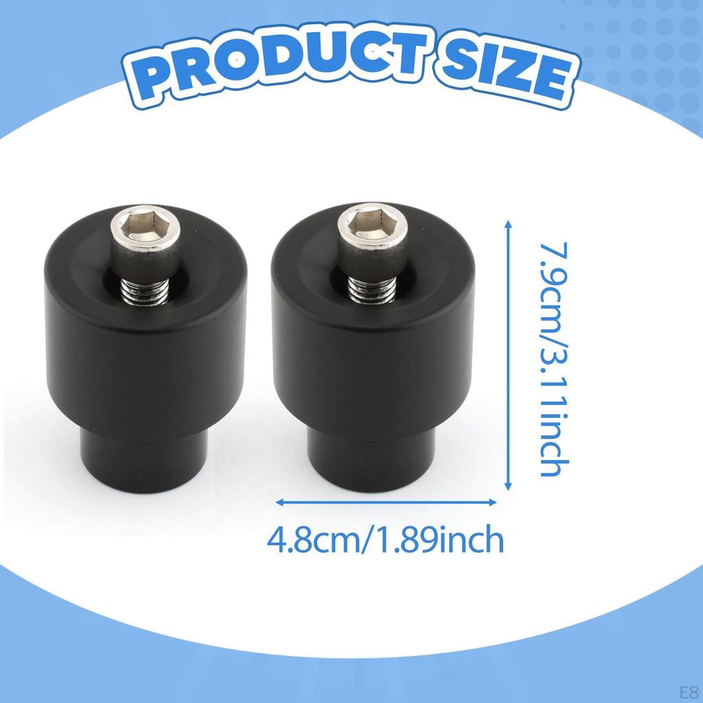 Aluminum Alloy Motorcycle Guard Ball Collision Protector, Easy to Install Use Sturdy