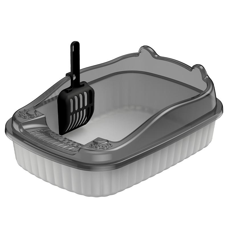 Maine Coon Extra Large Open Cat Litter Box - Anti-Splash Design for Kittens