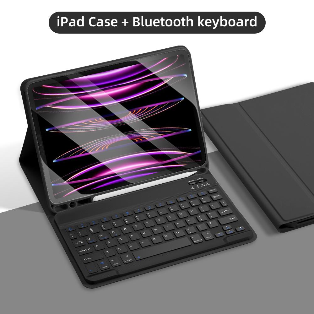 

For iPad Keyboard Case For iPad iPad Air 11in 13in M2 M3 Pro 11in 13in M4 Pro 11 12.9 10.2 9/8/7th 10/11th 9.7 Air 3 2 Case Mini 6 7