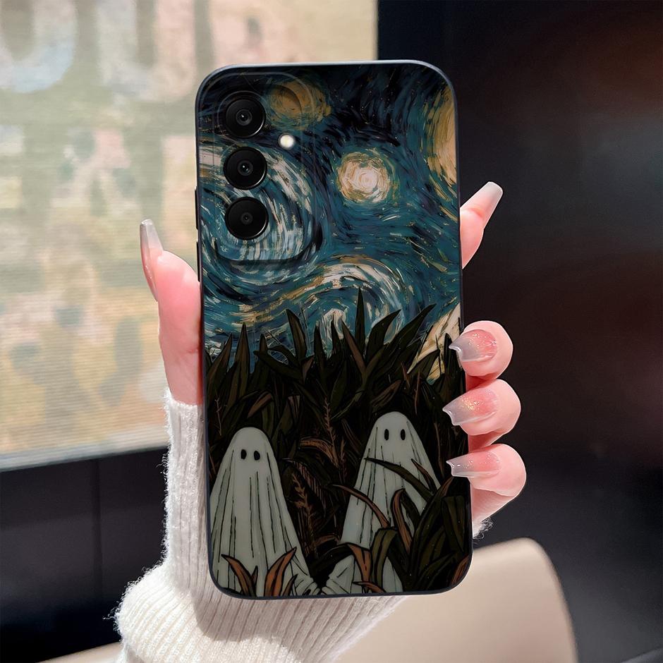 Custodia Per Samsung Galaxy A17 M17 4G 5G Gatto Cartone Animato Carino Copertura Protettiva Morbida in Silicone Per SamsungA17 M17 Fundas GalaxyM17 Coque
