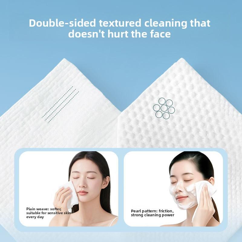 Hanging Face Towel - One-time Use, Extra-large and Thick, Dual-purpose (dry and Wet), Soft and Gentle - Suitable for Facial Cleansing Towels
