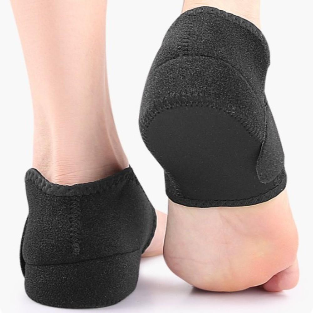 1 Pair Arch Support Height Increase Insoles 1/2/3Cm Shock Absorption Cushion  for Shoes