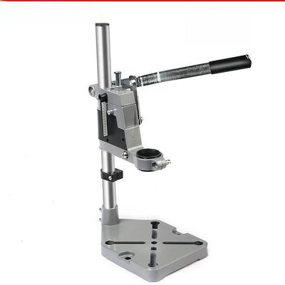 New Electric Drill Stand with Multi-function Capabilities for Bench Drills. Features Aluminum Construction