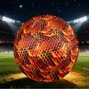 1 Stück Wabenfeuer Größe 5 Fußball Professioneller Spiel-Trainingsfußball Indoor & Outdoor Sportball Leicht Langlebig c6517