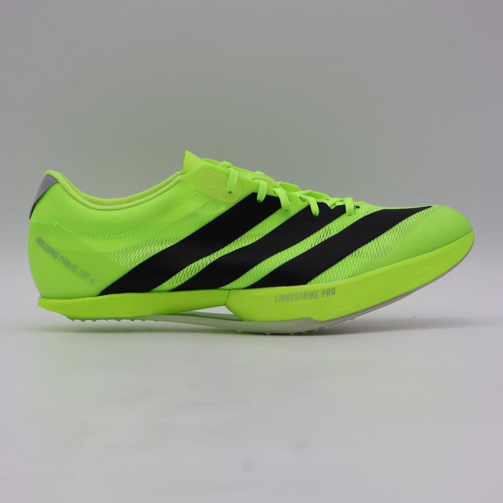 JI1212 Adidas Adizero Prime SP 4 Lucid Lemon Core Black Silver Metallic (Men's)