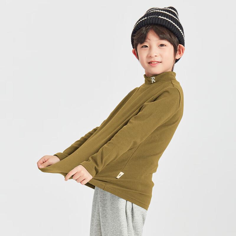 DODOJIA Boys  Embroidered Collar Thermal Long-Sleeve T-Shirt 130