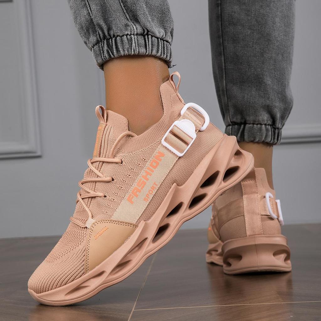 Unisex Sneakers, Blade, Blade Tjock Bottom Mesh, Fashionable Light, Stora sportskor Damsportskor