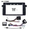 SKYFAME 12.3/9/7 Inch Car Frame Fascia Adapter Canbus Box Decoder Android Radio Dash Fitting Panel Kit For BMW E46 3 Series M3