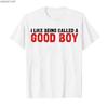 Ich mag es, als guter Junge bezeichnet zu werden Gehirnfäule Lustiges Gen Alpha T-Shirt Herren Damen 100% Baumwolle T-Shirts Kurzarm Tops