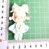 Large Cute Princess Dress Cream Glue DIY Resin Accessories for Hair Clip & Magnet Ornament