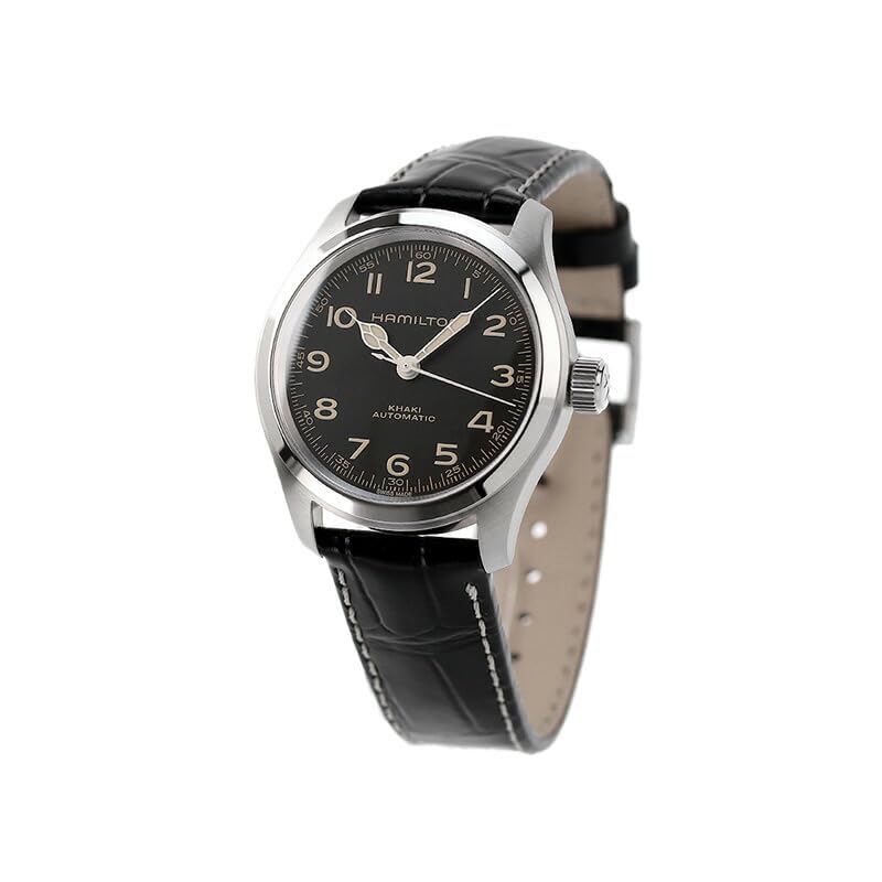 

[Hamilton] HAMILTON khaki field automatic winding men s black black watch H70405730 [product]