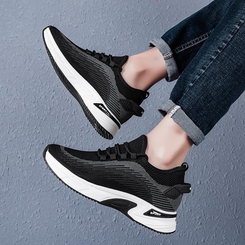 Men Casual Sneakers Summer Breathable Sport Shoes Lightweight Outdoor Mesh Running Shoes Athletic Jogging Tenis Walking Shoes
