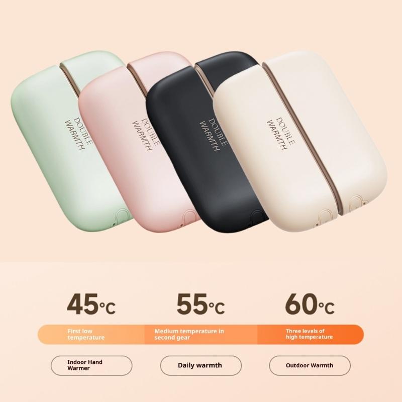 Magnetic Detachable Warmers For Winter Office Use Adjustable Heating Mode Quick Warm Hand Warming Device For Outdoor