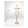 Male Dress Form OneThird Scale Padded Torso Mannequin Marked Guide Rings Sewing