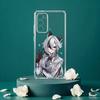 Arlecchino Genshin Impact Phone Case For Samsung Galaxy S24 S25 S23 S22 S21 Plus S24 S25 Transparent Cover Case