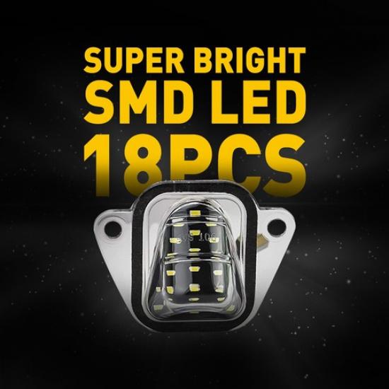 AUXITO LED License Plate Tag Light Lamp For 07-14 Suburban Chevy 1500 2500 Tahoe