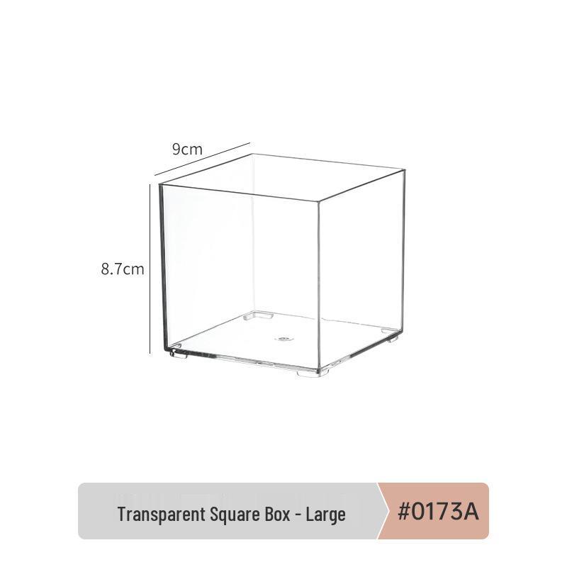 Cajón de Escritorio Transparente de Acrílico con Divisor