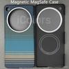 For OPPO Find X9 Ultra Case Glass Version Aramid Carbon Fiber Case Magnetic with MagSafe Ultra Thin Lightweight Protective Cover