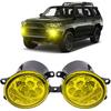 Fog Lights 3.5 inch OEM 19597300 For Toyota 4Runner 2010-2020 Front Bumper Fog Light Lamps, Yellow LED, 3500K Yellow Beam, Super Bright. 2-Pack