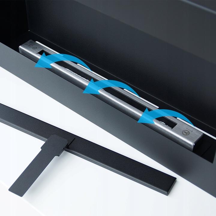 Nástěnný bioetanolový krb set DELTA FLAT TÜV