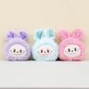 Plush Adorable Bunny Keychain Super Soft Short Plush Stuffed Toy Animal