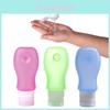 Silicone Travel Bottles Set With Flip Cap For Shampoo And Lotion Storage
