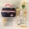 Large Capacity Cloud Pillow Makeup Bag Pearl Wash Bag Portable Handheld Cosmetic Bag  Travel