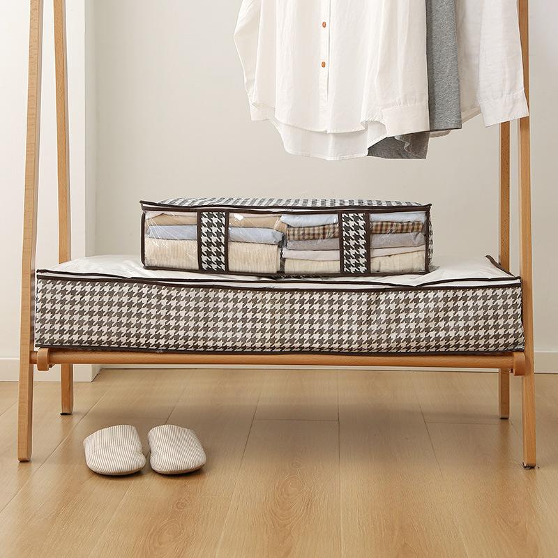 Velká postel Spodní úložný box Skládací přikrývka Úložný sáček na prach a vlhkost do ložnice Organizační sáček na hračky Sundries