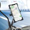 Universal Motorcycle Bike Phone Holder Bracket For iPhone Samsung Xiaomi OPPO VIVO Huawei Moto Bicycle Handlebar Rearview Mount Support Phone Stand