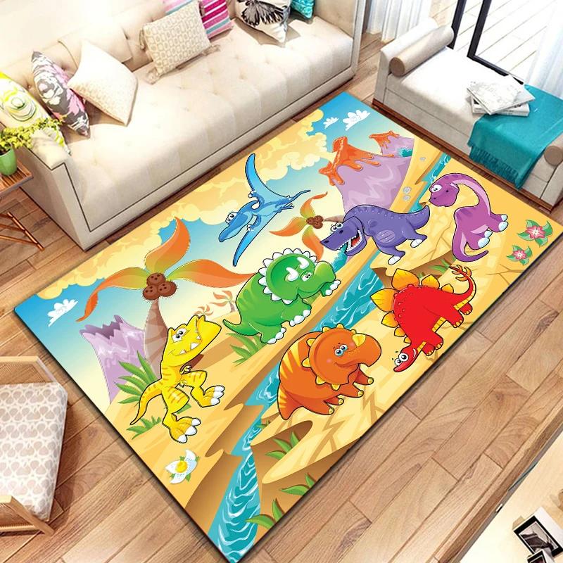 Cartoon Animals Baby Creeping Mat Rugs for Kid play mats children Room Decor Area Floor Mat Anti-skid Carpet for Bedroom Gifts