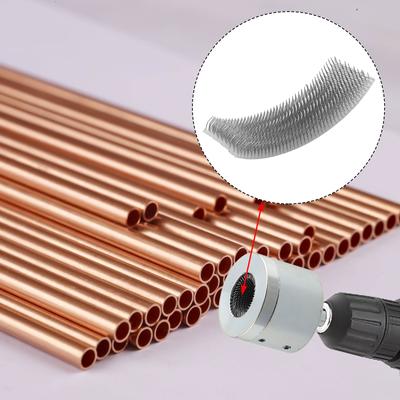 15/22mm Bohrer Rohrreiniger Ersatzblatt Kupferrohrreiniger für Bohrer Sanitär Bohrerohr Rohr Reinigungsbürste Werkzeug