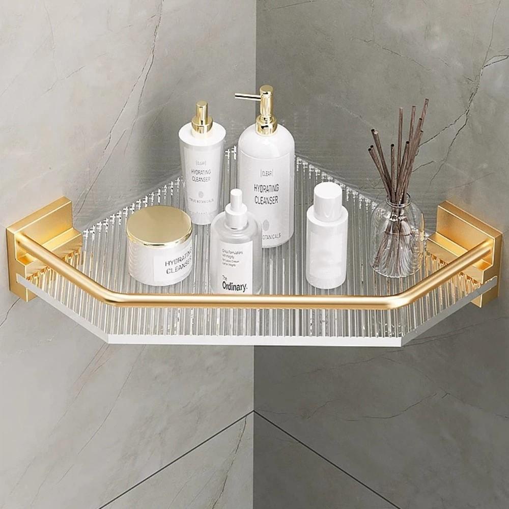 Abnehmbares Eck-Duschregal Praktisches Dreieck-Aufbewahrungsregal Shampoo-Aufbewahrungsregal Haushalt