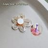 Flowers Nail Stand For Press On Nails Acrylic Shower Shelves Nail Display Magnetic Holder Manicure Organizer Tools