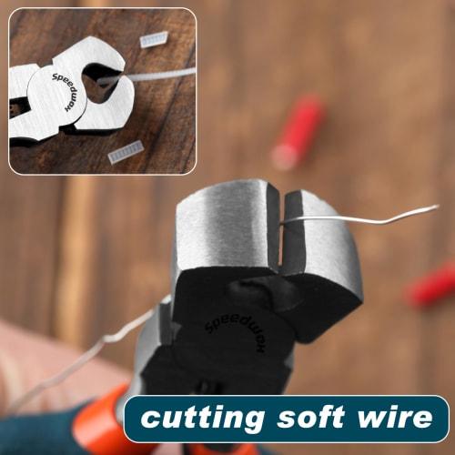 SPEEDWOX Mini End Nippers, 105mm, Comfortable Grip, for Cutting Plastic Models, Removing Protruding Objects, Shoe Repair, Micro Miniature, Lightweight