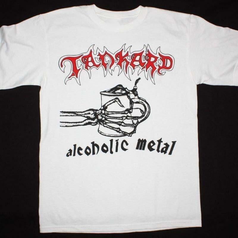 TANKARD Band White Cotton All Size Shirt Unisex T-Shirt XXXL