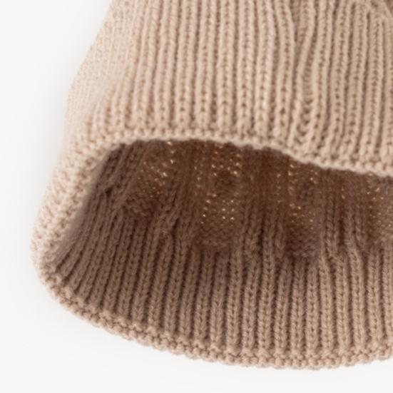 Set 3 Bucăți/Set Pălărie Fular Mănuși Femei Culoare Solidă Decor Pompom Pluș Pălărie Textură Răsucită Căptușeală Fleece Încălzitor Gât Set Mănuși