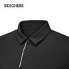 Skechers Men's Quick-Dry Knit Jacquard Polo Shirt