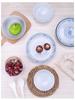 Retro Ceramic Porcelain Microwave-Safe Bowl Set - Chinese Style Tableware