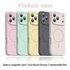 Original Liquid Silicone Case For iPhone 17 16 15 14 13 Pro Max 17Pro 16Pro 17 Air For Magsafe Magnetic Soft Protect Cases Cover