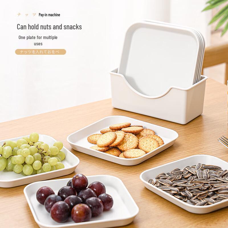 

SP SAUCE Square Multi-Purpose Plates (8-Pack)