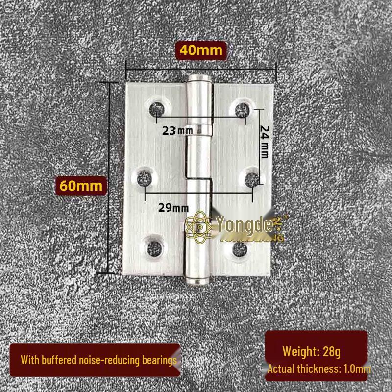 Stainless Steel Folding Casement Hinge for Doors, Windows, Wooden Boxes & Luggage (1-4 inches)
