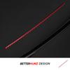 For Tesla Model 3 Highland 2026 Model Y Juniper 2026 Model X S Carbon Fiber Car Rear Logo Decoration Sticker Trim Accessories