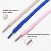 1 Pair Capsule Buckle Shoelaces Quick Release for Sneakers - Flat Elastic Shoe Laces for Kids & Adults No Ties Shoe Accessory