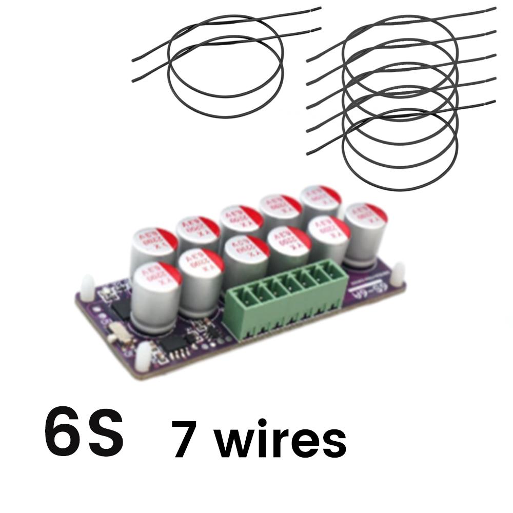 3S 4S 6S 8S 17S 6A Active Equalizer Whole Group Balancer Lifepo4 Lithium Active Battery Energy Transfer Equalization Capacitor