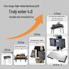 Nufeng Portable Stainless Steel Charcoal BBQ Grill